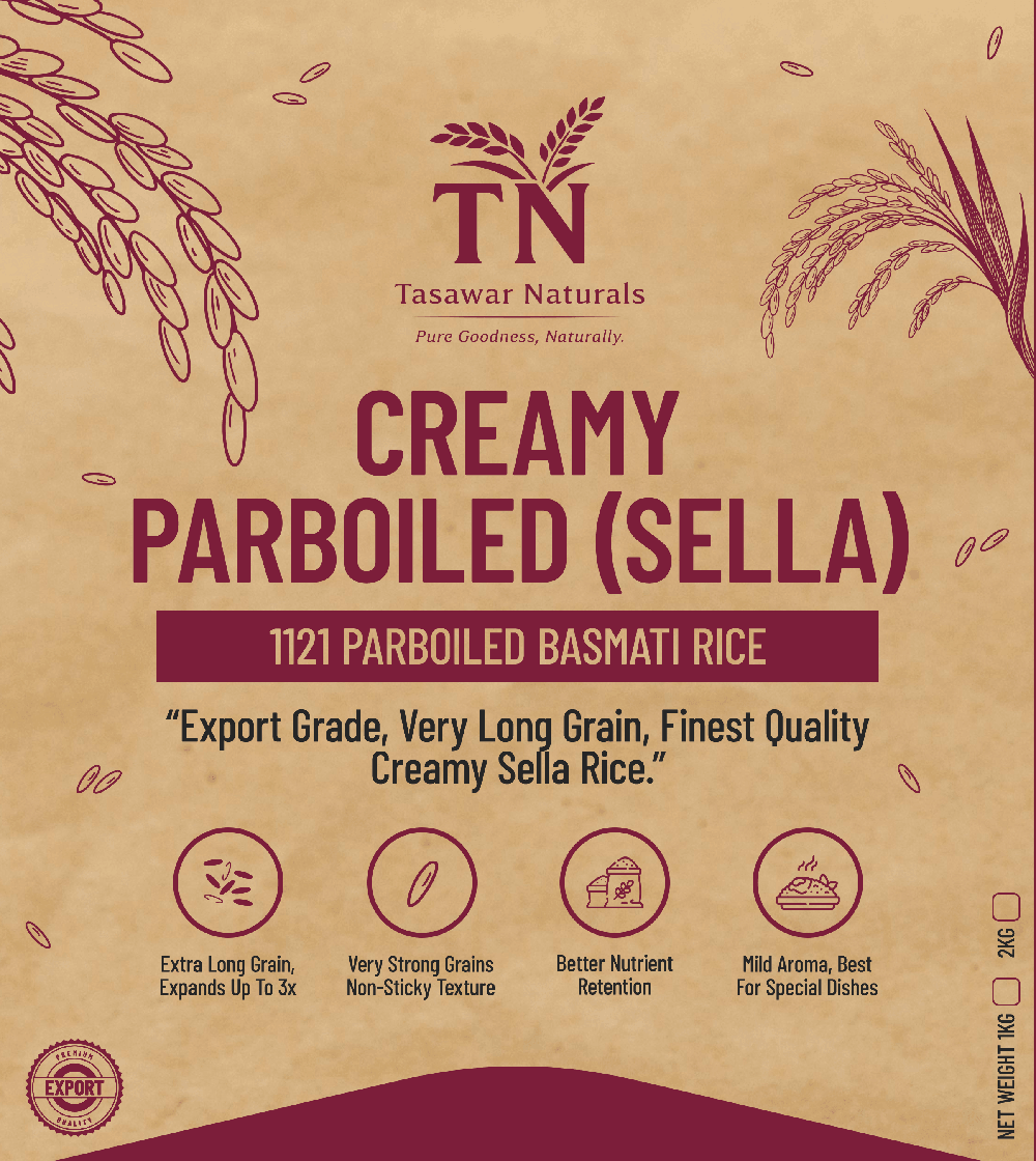 Creamy Parboiled (Sella Rice) - Image 2